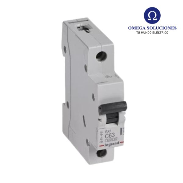 Int. Automático Legrand C63 RX3 1x63A 237