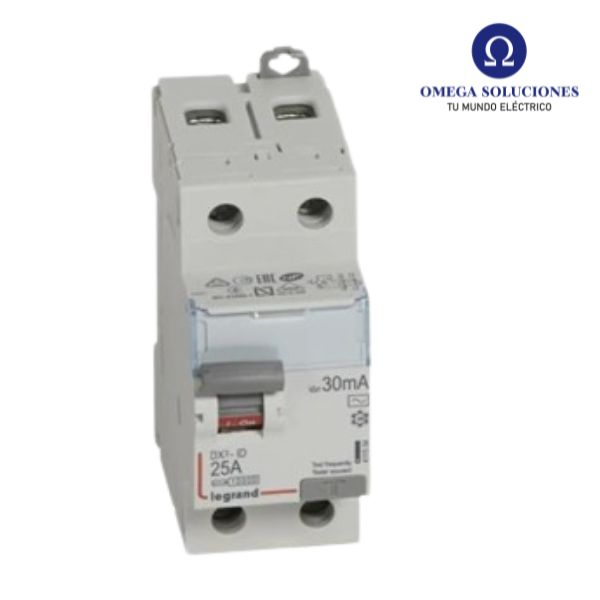 DIFERENCIAL 2X25A 30mA AC RX3 LEGRAND
