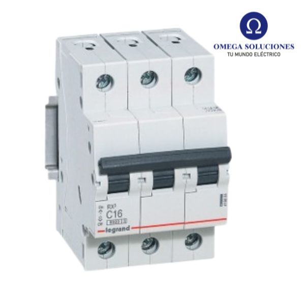 Int. Automático 3X16A C 6KA RX4