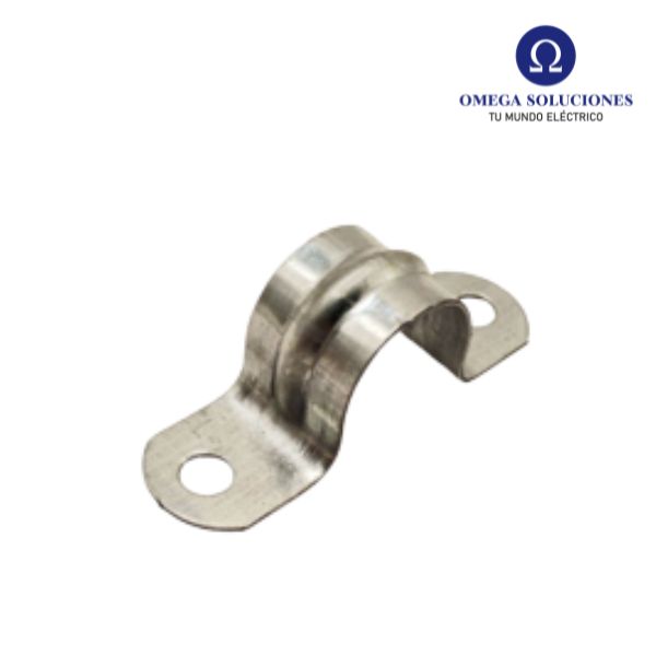 Abrazadera Omega Zincada 20mm