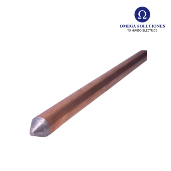 Barra Tierra 1/2 pulg. (12mm) X 1.5Mt