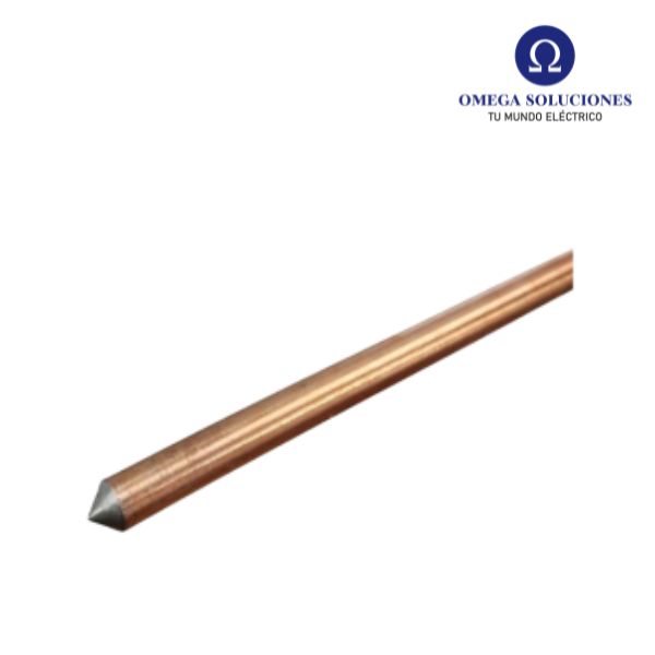 Barra Tierra 5/8 pulg. (15,8mm) X 1.5Mt