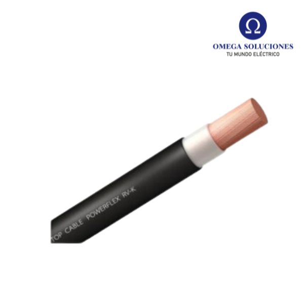 Cable RV-K Powerflex 8.37mm² 8 AWG 1KV Negro x metro