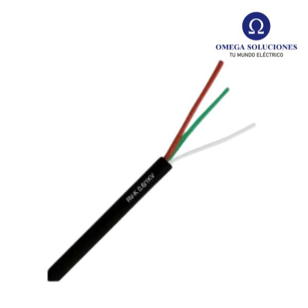 Cable Flexible RV-K Multipolar 3x2.5mm² x Metro