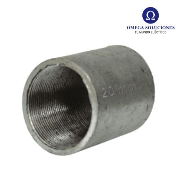 Copla Galvanizada ANSI C80.1 Hilo 20mm