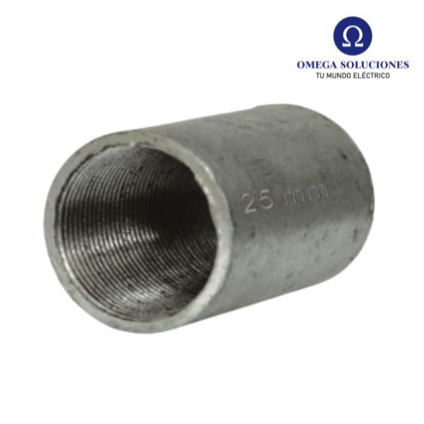 Copla Galvanizada ANSI C80.1 Hilo 25mm