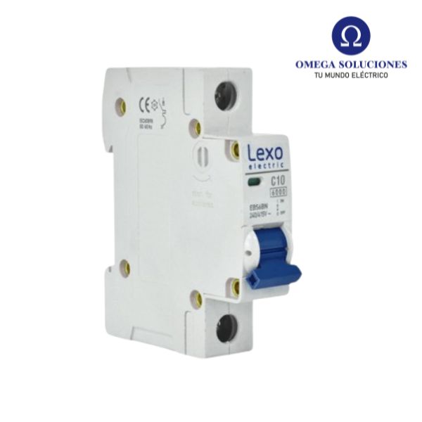 Int. Automático Lexo 1x10A 6KA Curva C