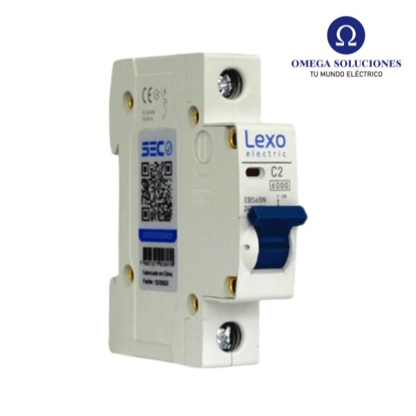 Int. Automático Lexo 1x2A 6KA Curva C