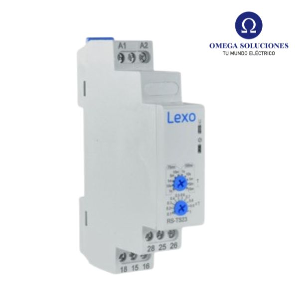 Relé Arrancador Estrella Triangulo RS-TS23 24-240Vac Vdc - Lexo